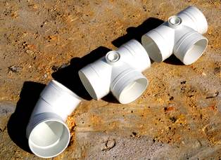 PVC rioolbuizen en hulpstukken